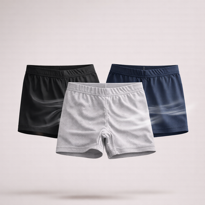 Pack 7 Boxers Premium Transpirables – Noir AirFlex