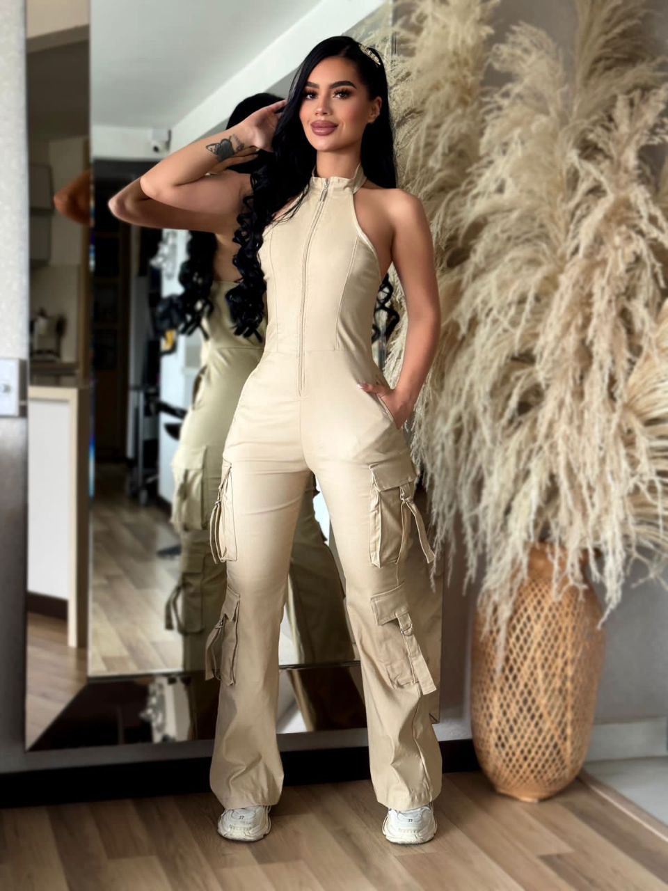 Noir Vanguard – Utility Jumpsuit