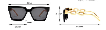 Gafas de Lujo Rimless Doradas – Noir Jaguar Elite
